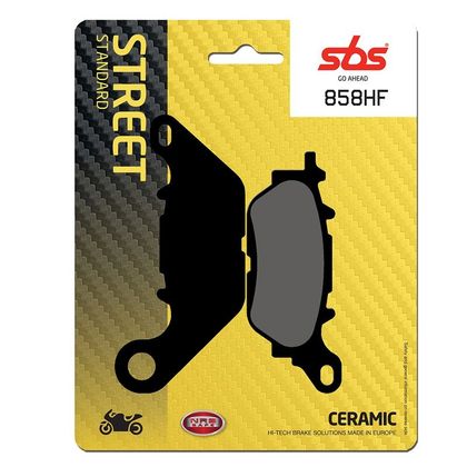 Plaquettes de freins SBS 858HF Organique avant