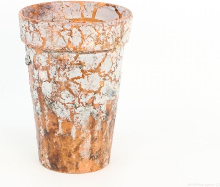 bloempot Hars terracotta D 13 H 18 cm
