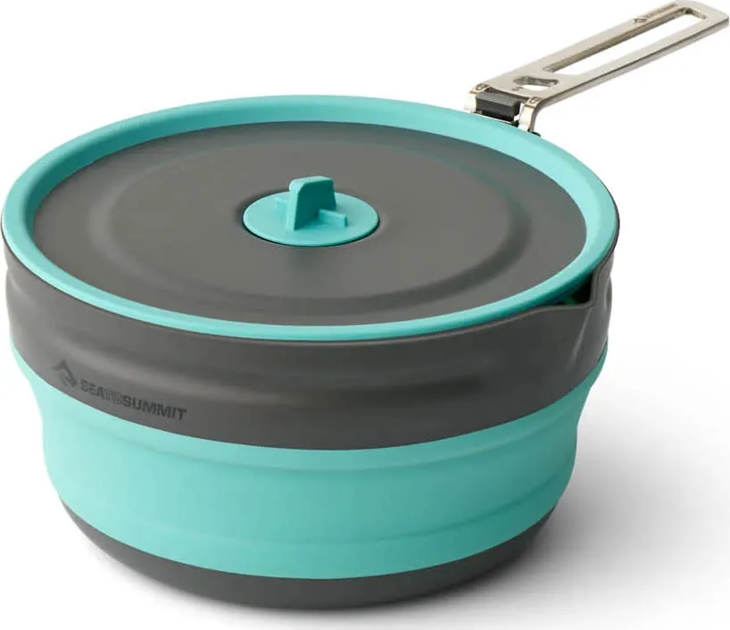 Sea To Summit Frontier Ul Collapsible Pouring Pot 2.0 L Aqua Sea Blue