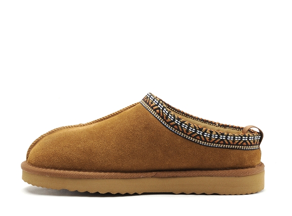 Kelara chaussons femme k31233 marron