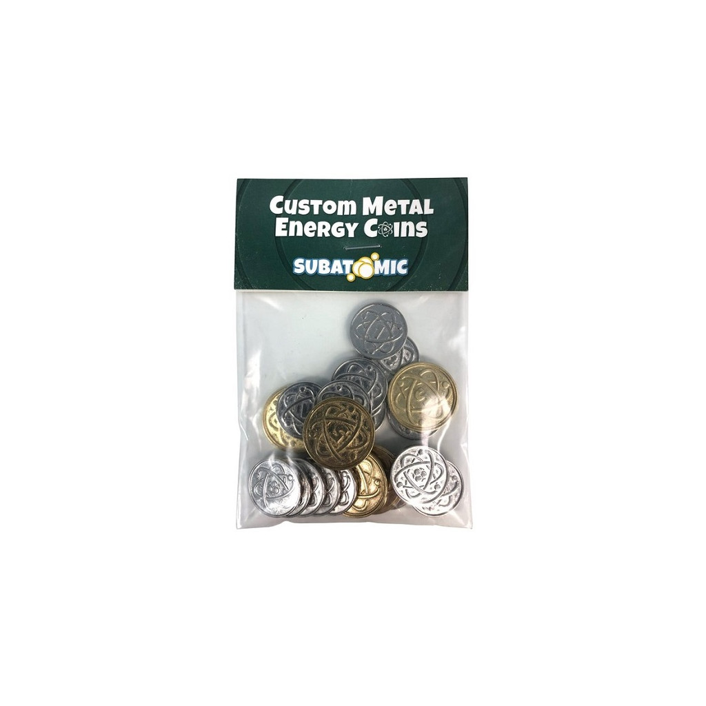 Subatomic - Custom Metal Energy Coins