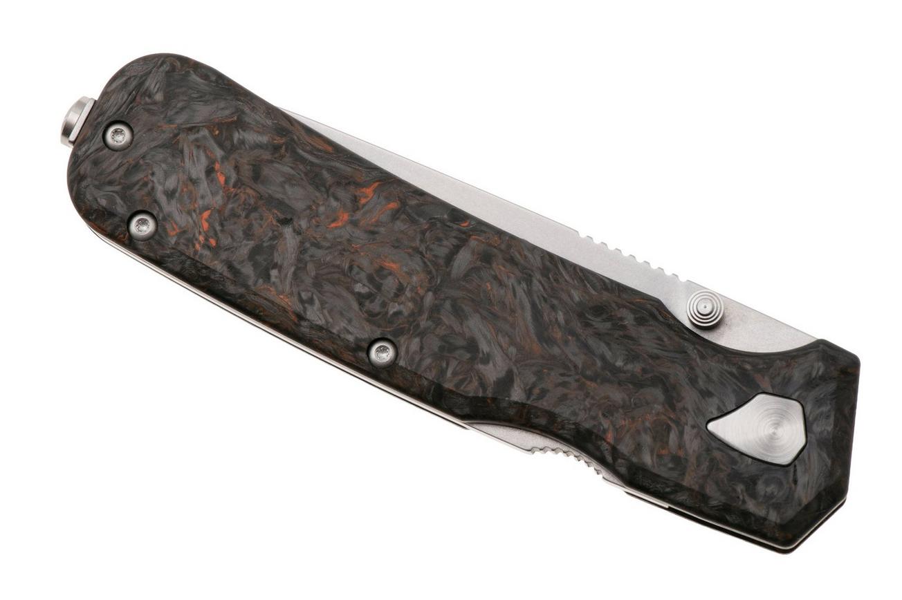 Maserin 630/FCA Pulse Magnacut, Black/Orange Fatcarbon, zakmes, Igor Bortolussi design