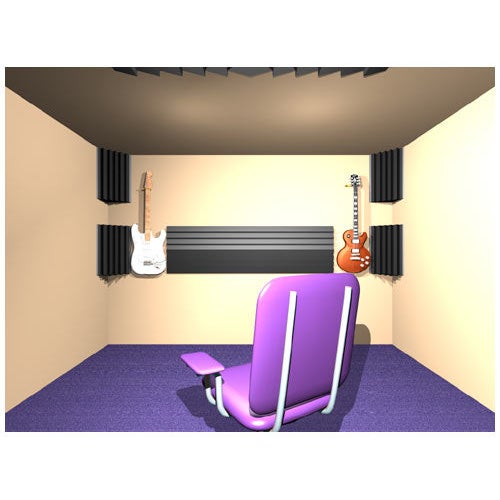 Auralex D108L Roominator CHA Charcoal set grijs