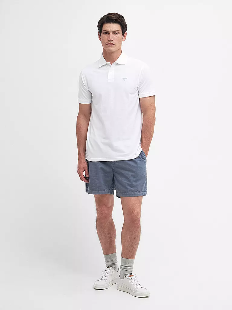 BARBOUR Poloshirt weiss