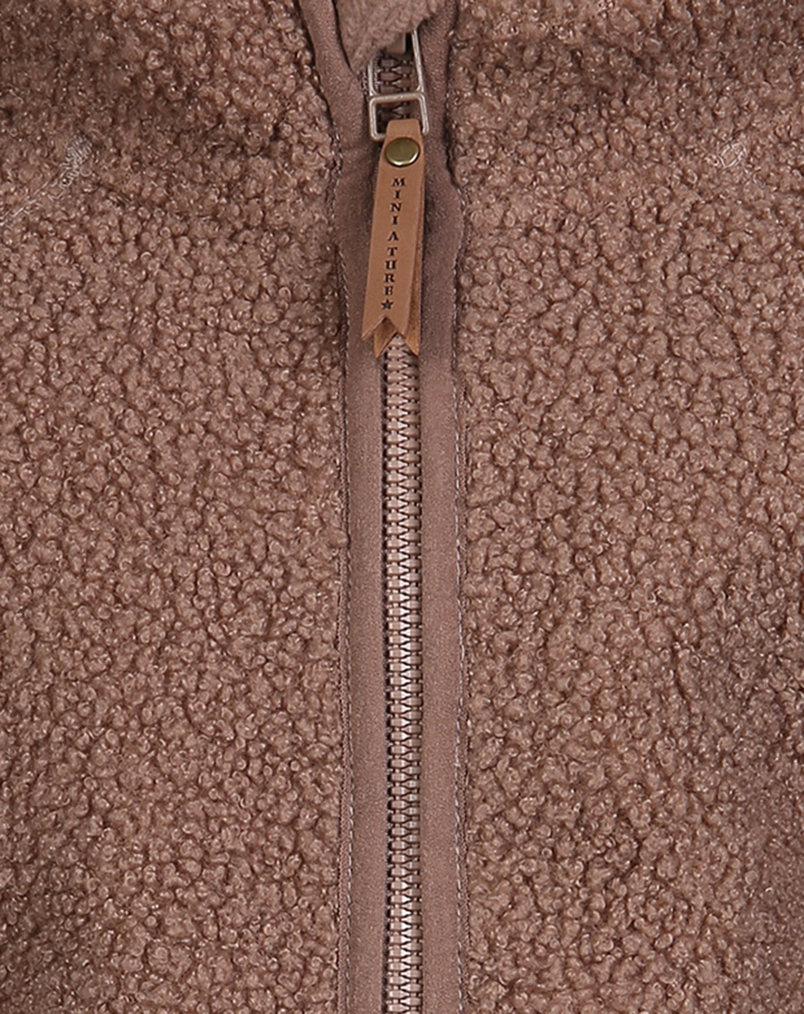 Teddyfleece-Jacke MATCEDRIC in brownie