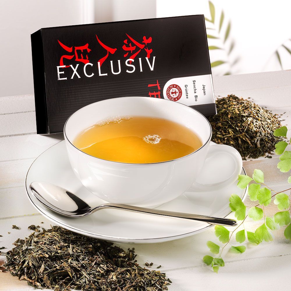 Schrader Grüner Tee Japan Sencha Bio