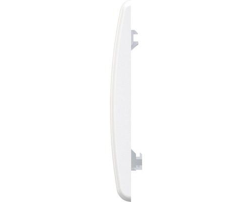 veporit. CLASSIC bedieningsplaat, glanzend wit / knop, glanzend wit