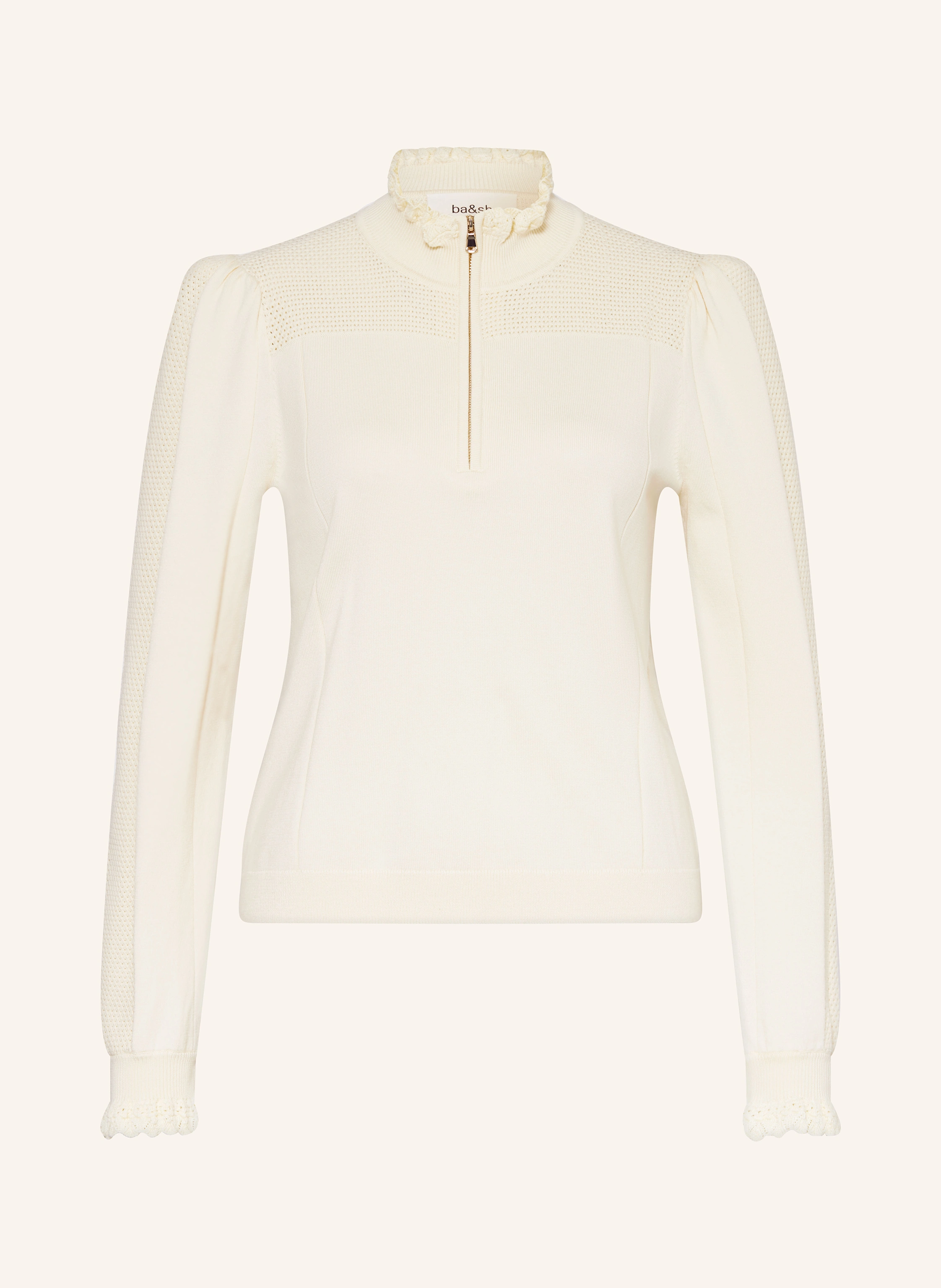 ba&sh Pullover SUZANE mit Rüschen