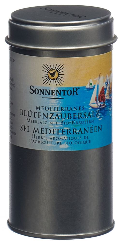 SONNENTOR Mediter Blütenzaubersalz BIO Streudose 90 g