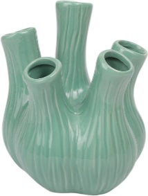 House of Nature tulpenvaas Watrous groen D 17 H 20 cm