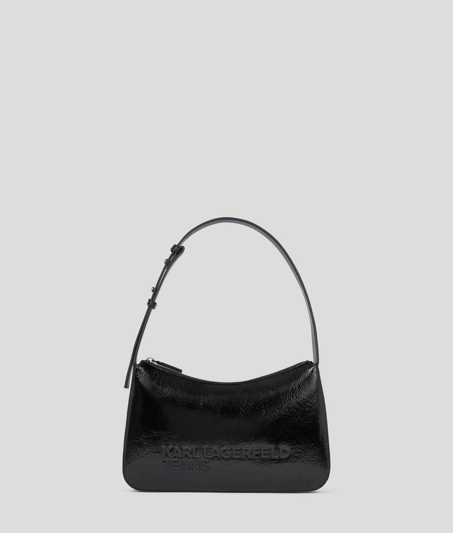 SAC PORTÉ ÉPAULE EN SIMILI CUIR - Noir
