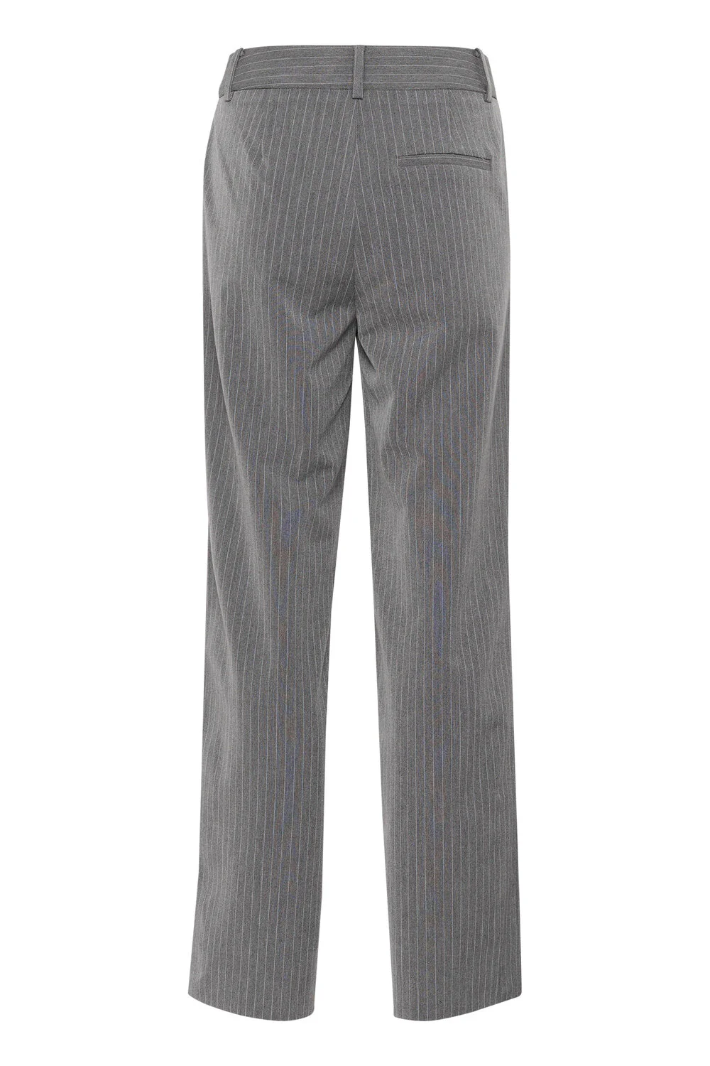 GESTUZ  Joelle pinstripe bukser - Grey pinstripe