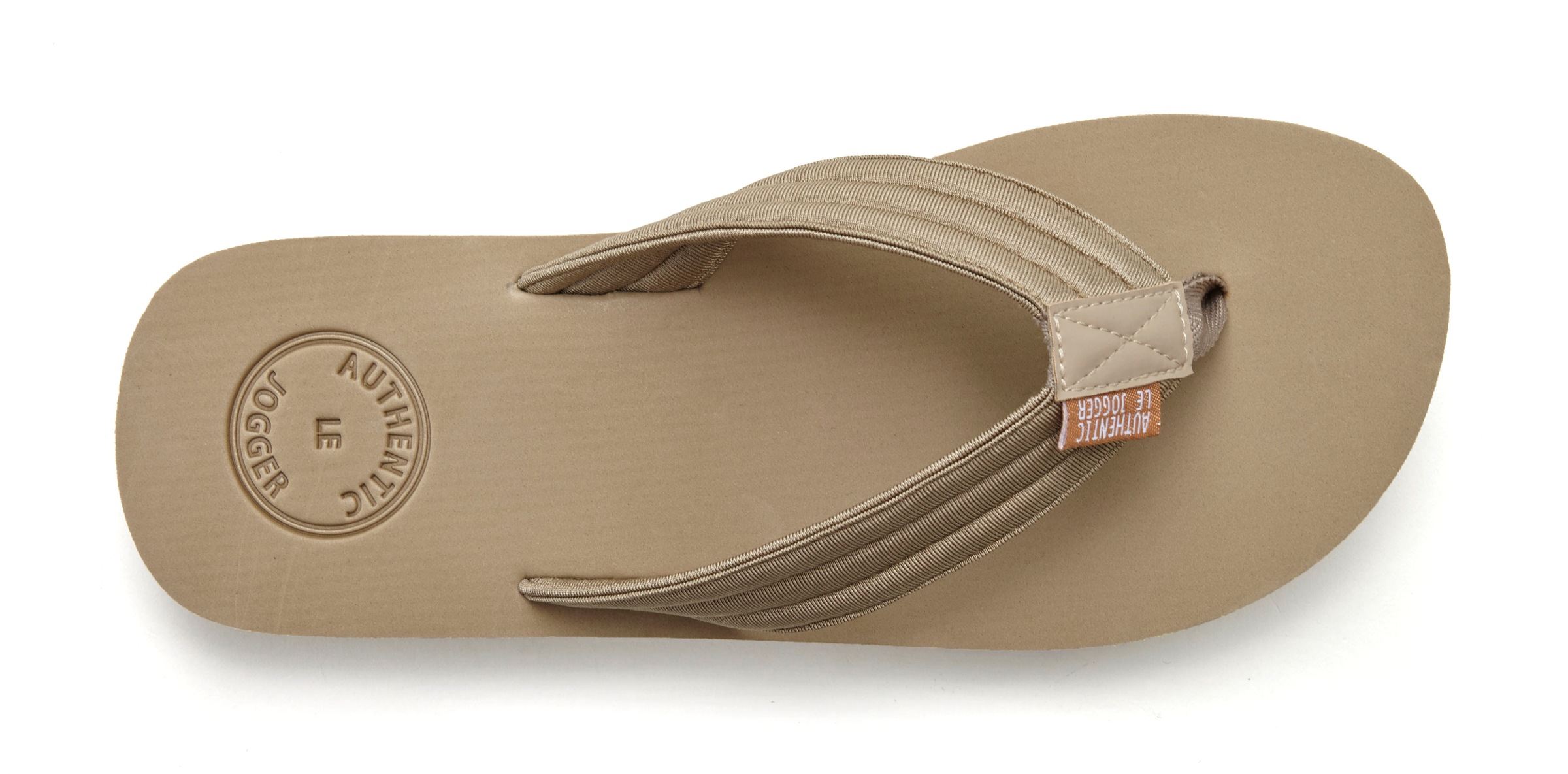 AUTHENTIC LE JOGGER Zehentrenner  Pantolette, Badeschuh, ultraleichtes Material Unisex VEGAN