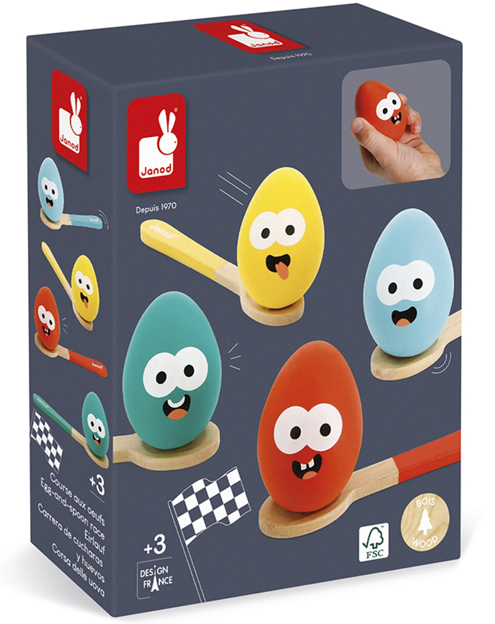 Spiel-Set EIERLAUF 8-teilig
