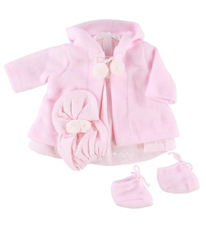 Asi Dukket?j - 46 cm - Rosa