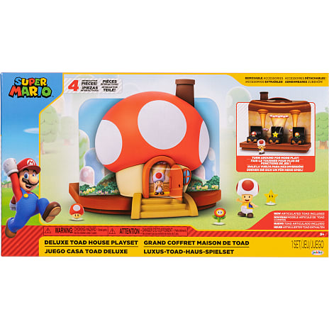 Nintendo Mario Deluxe Toad hus legesæt