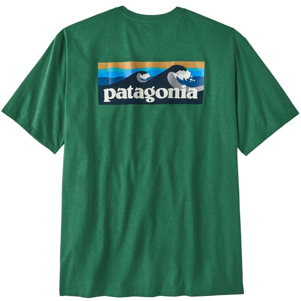 T-shirt PATAGONIA M'S BOARDSHORT LOGO POCKET RESPONSIBILI- TEE GATHER GREEN