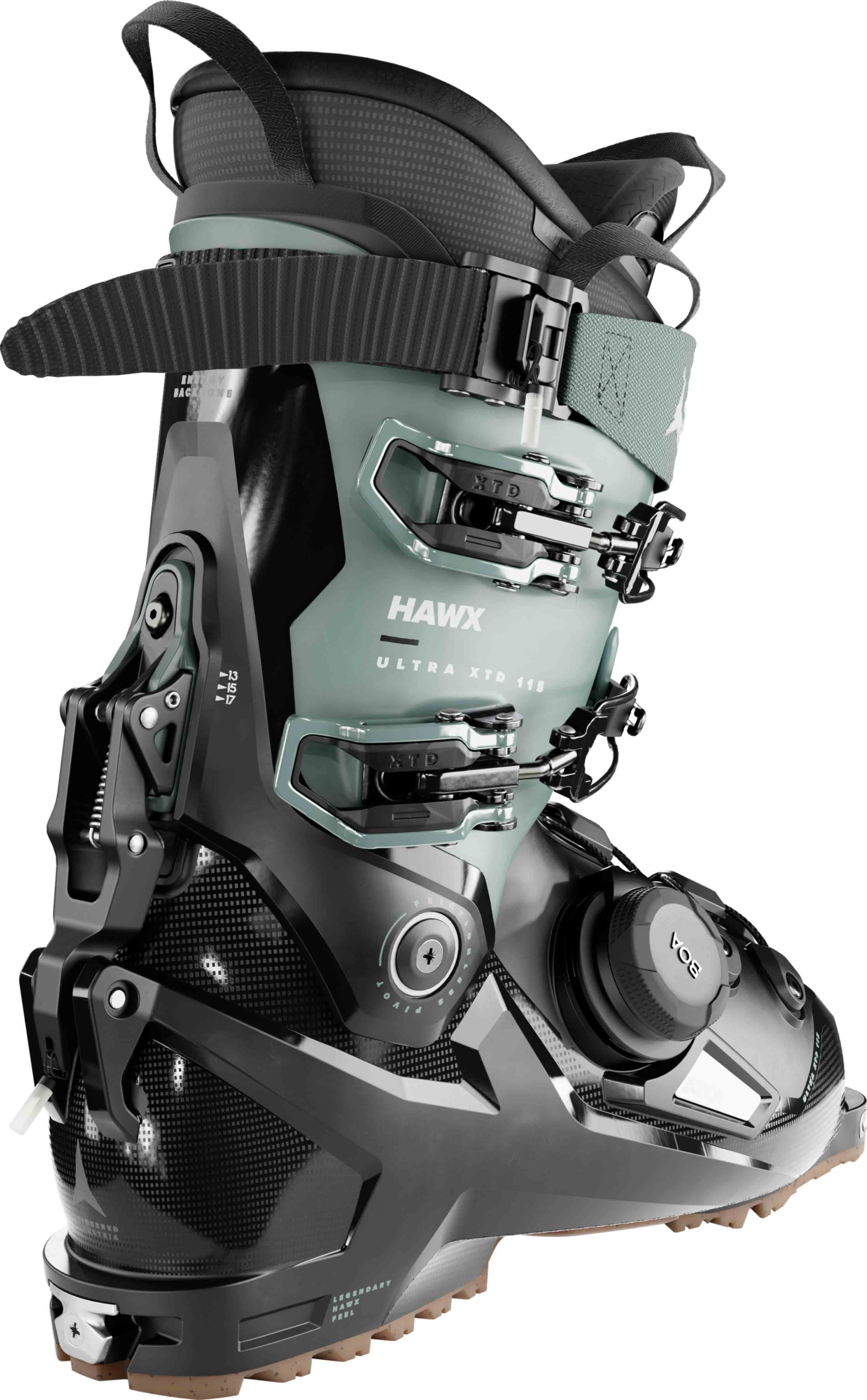 Hawx Ultra XTD 115 BOA GW Dame Black/Aqua