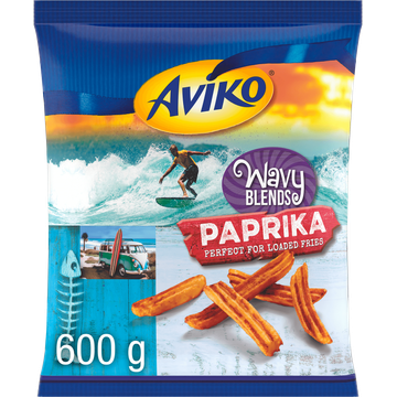 Aviko Wavy Blends Paprika 600 g