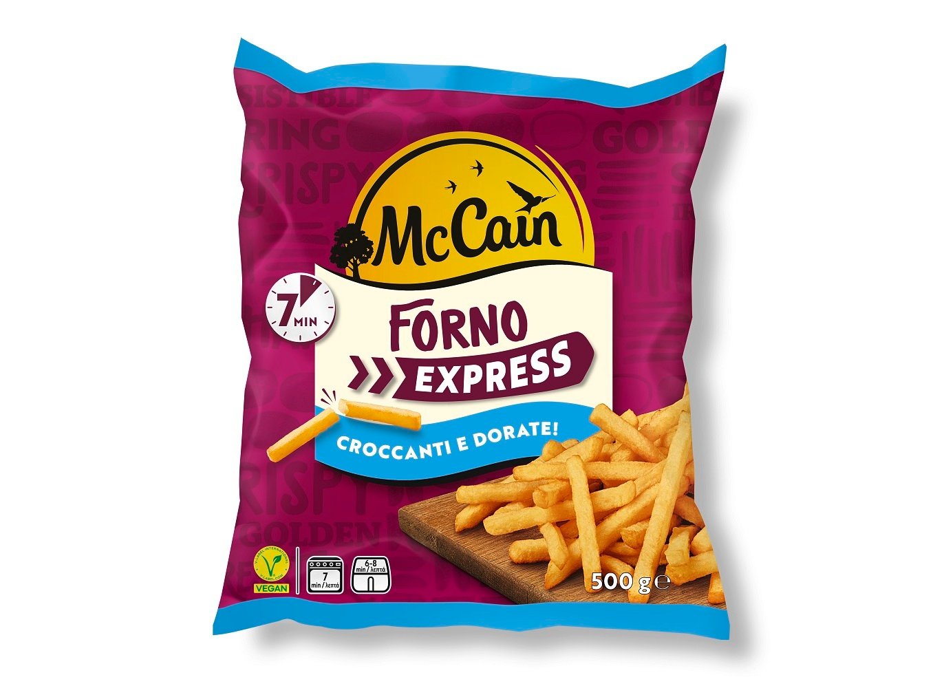 BATATAS MCCAIN PARA FORNO PALITOS EXPRESS 7MIN 500G