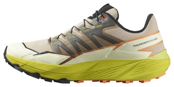 Chaussures de Trail Running Salomon Thundercross Beige Jaune