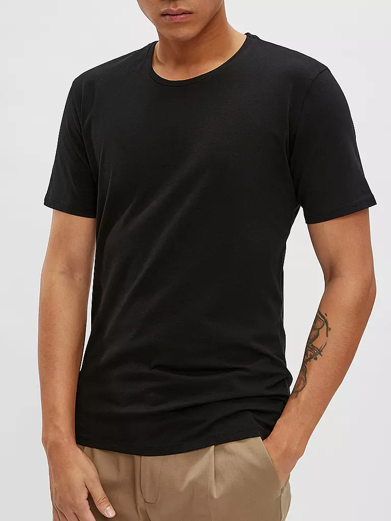 DRYKORN T-Shirt Basic schwarz