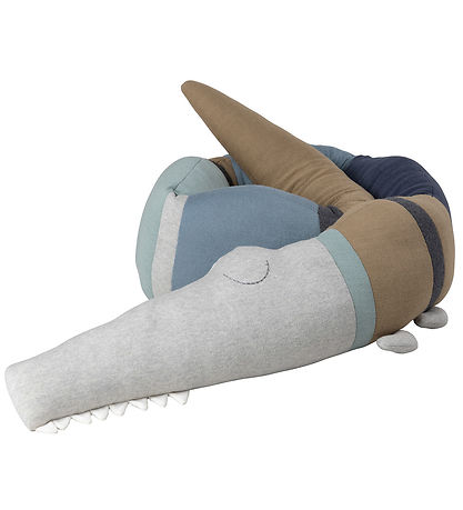 Sebra Kissen - Stickat - 190 cm - Sleepy Croc - Dusty Blue Mix