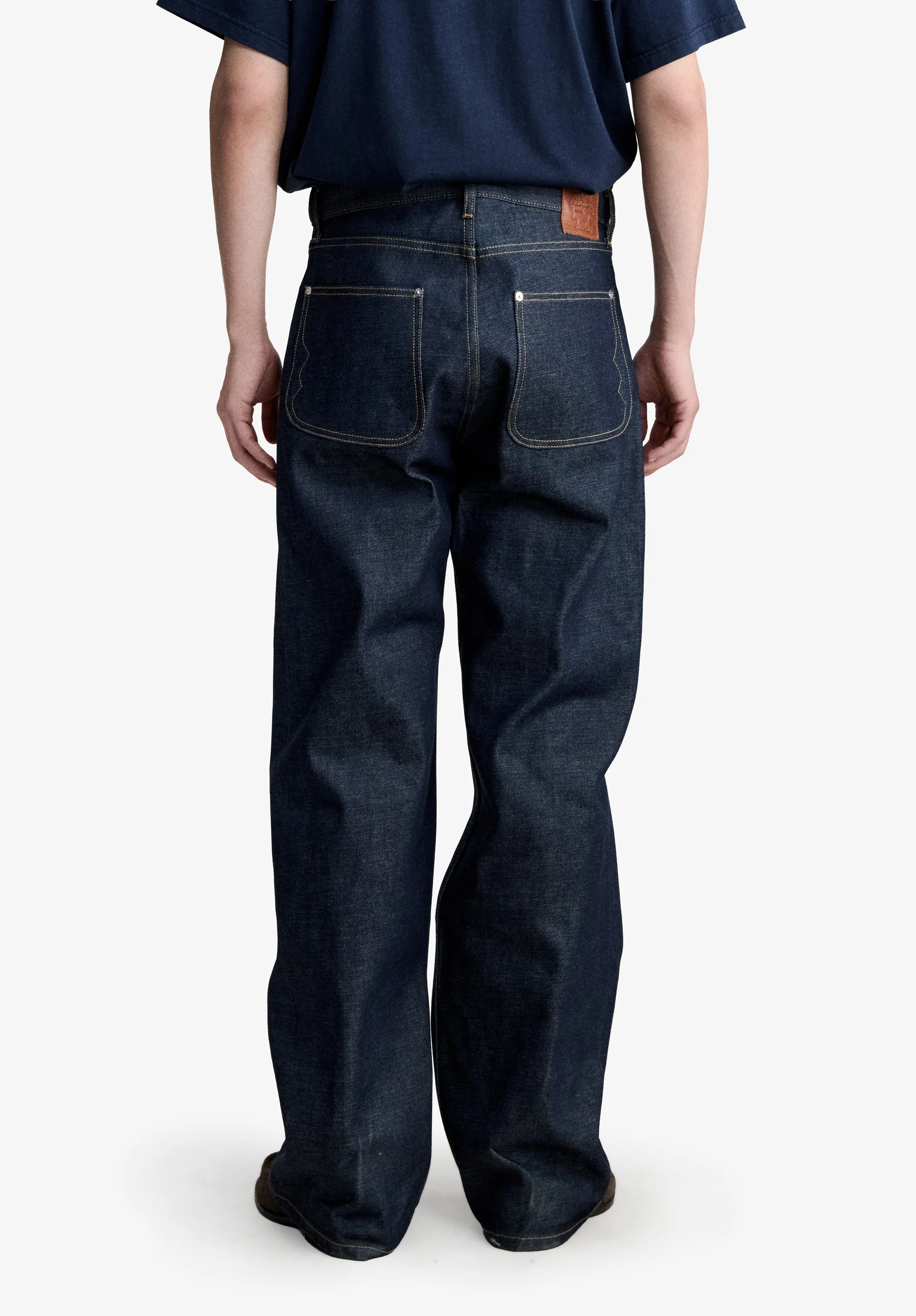 denim pant braindead - Indigo