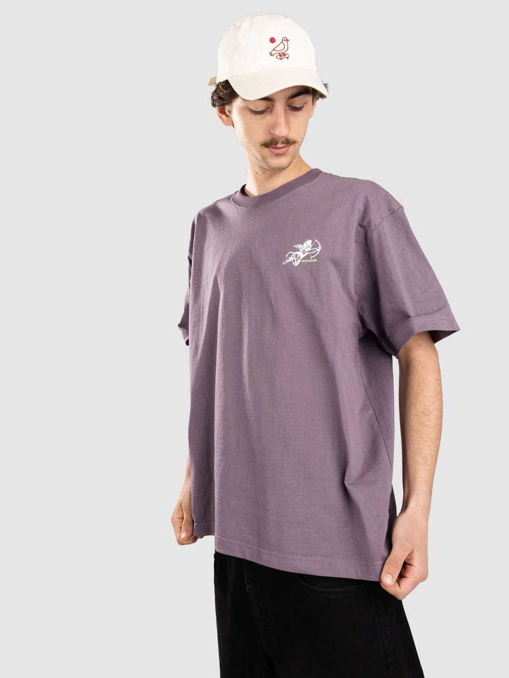 Worship Supplies Cherub T-Shirt purple reign