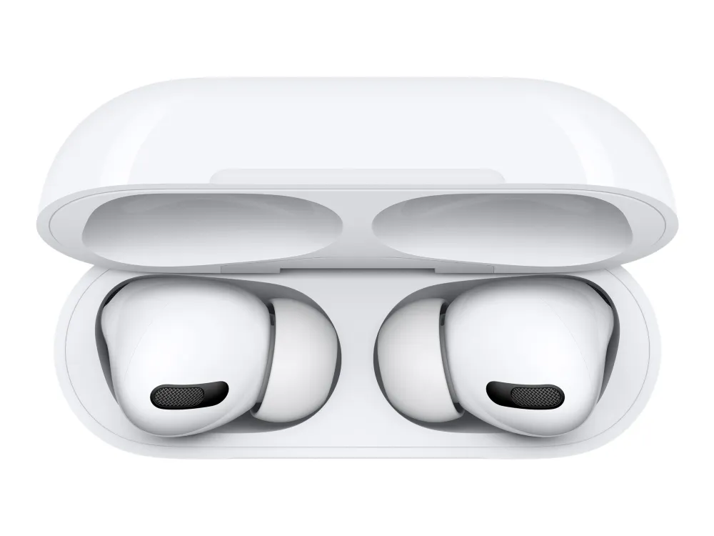 Apple | AirPods Pro - 2. Generation (2023) - Trådløse øretelefoner med mik. - aktiv støjdæmpning - hvid | Magsafe Charging Case (USB-C)