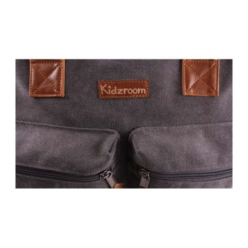 Sac à langer Vision of Love Gris - KIDZROOM