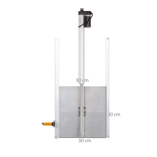 Kit de porta automática para galinheiro PawHut