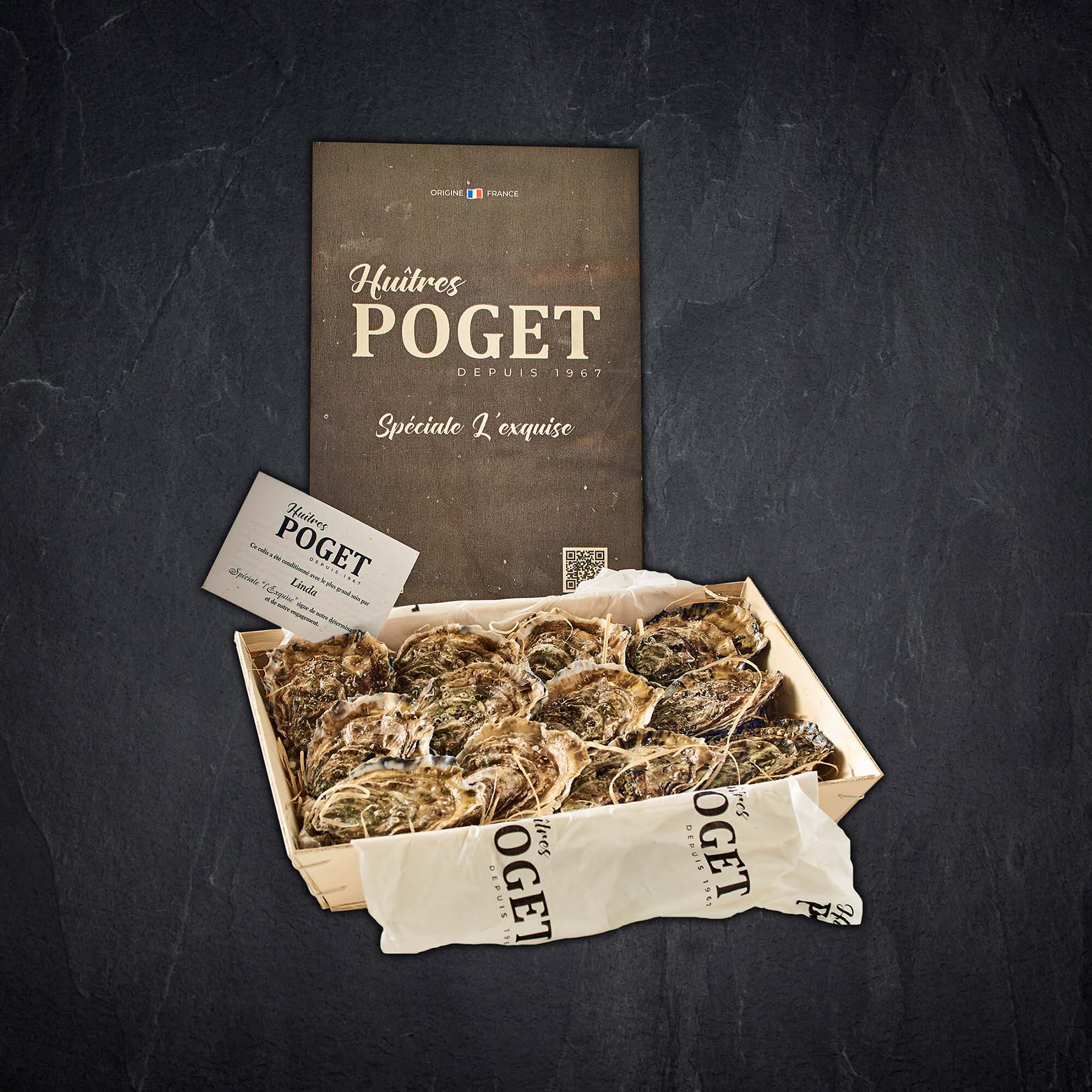Austern Spècial Poget M | 12er Korb