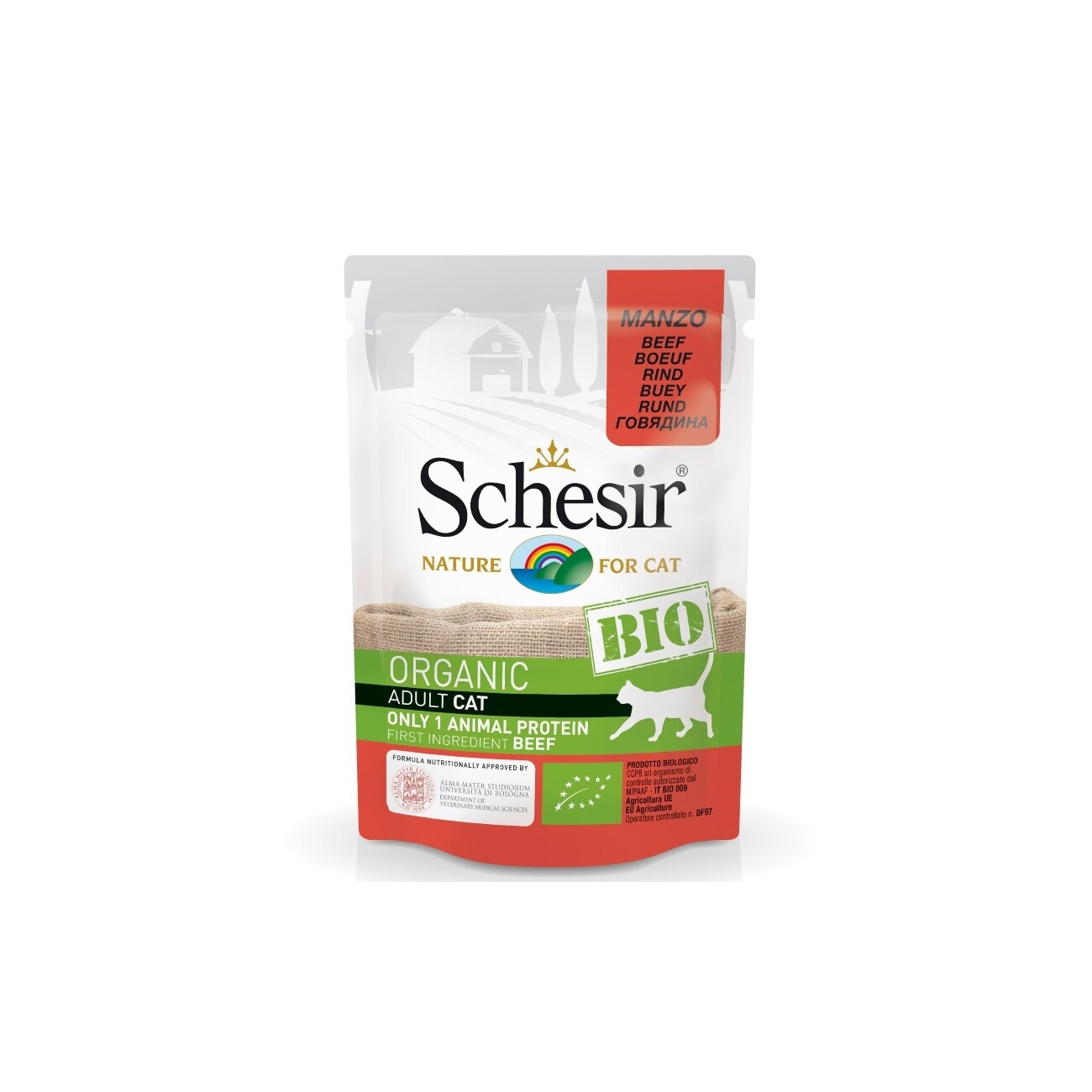 Schesir BIO 16x85g Rind
