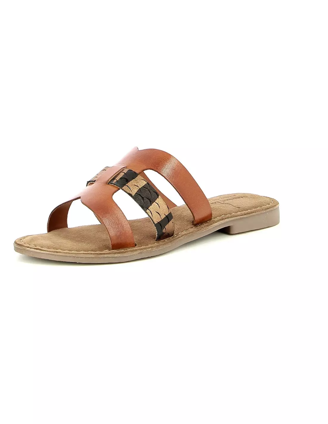 METAMORFOSE LACKY - Mules & sabots Camel