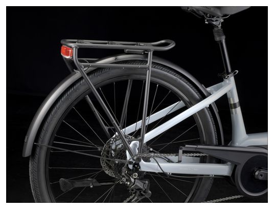Vélo de Ville Électrique Trek Verve  2 Lowstep 400wh Shimano Cues 9V Gris Gen.3