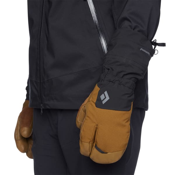 Gant ski de randonnée BLACK DIAMOND SOLOIST FINGER GLOVES DARK CURRY