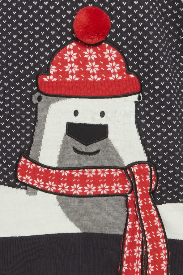 Blend Christmas Pullover Dark navy