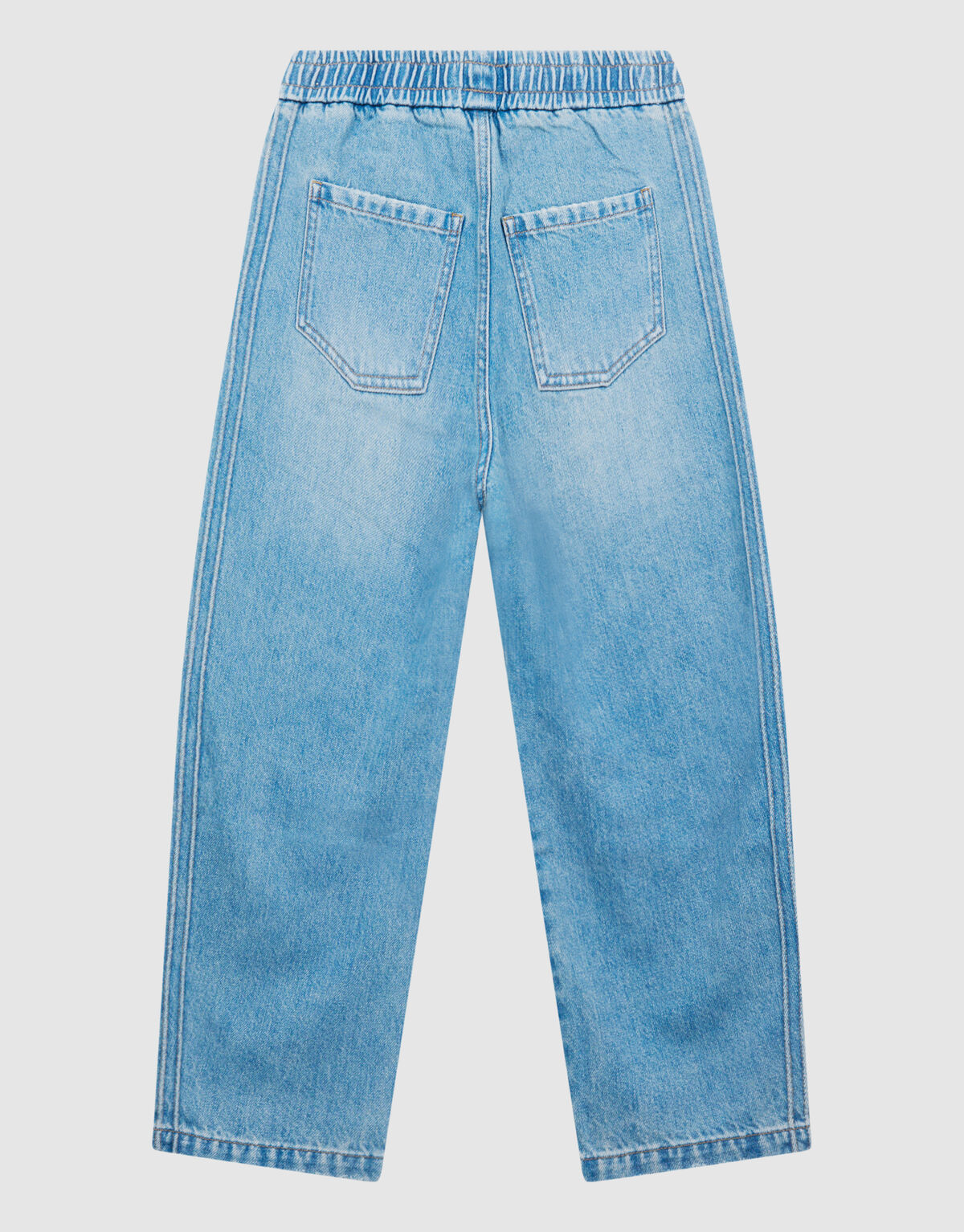 Sporty Baggy Fit Jeans Mediumstone