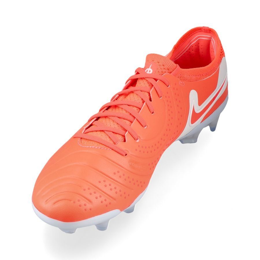 Nike Tiempo Legend 10 Elite FG Mad Energy - Hot Lava/Blanc