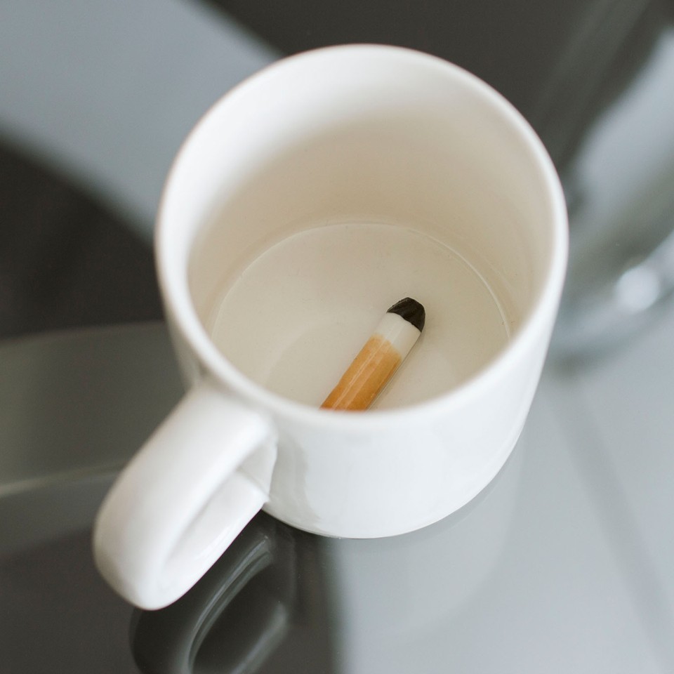 Cigerette Prank Mug