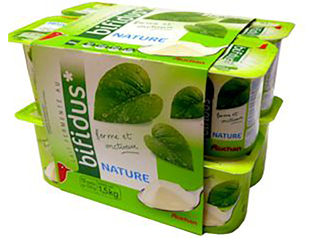 BÍFIDUS AUCHAN NATURAL 12X125G