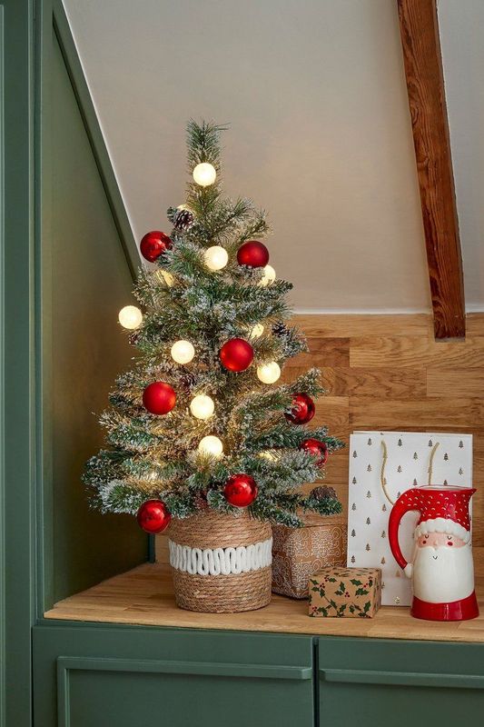 Kaprun - Kunstkerstboom - Groen - LED Verlichting - 90 cm