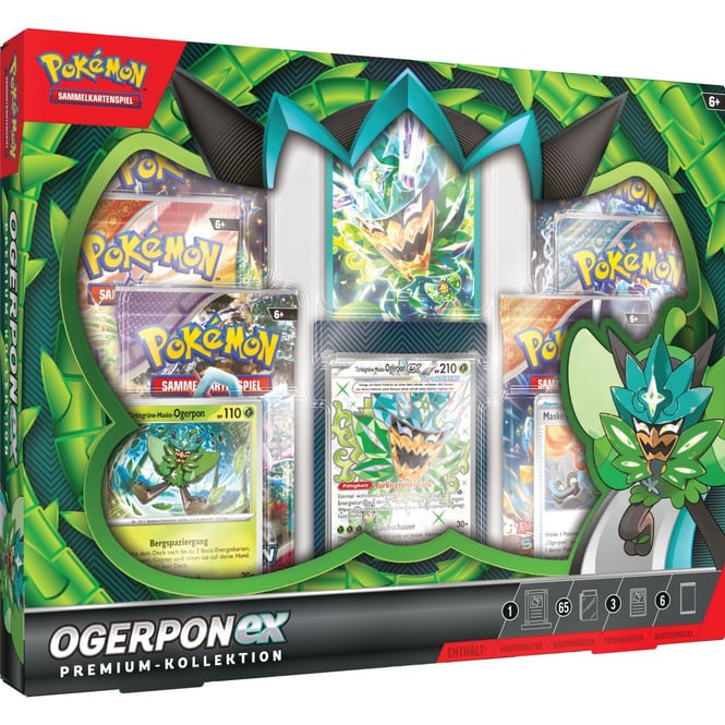 Pokémon - Ogerpon ex - Premium Kollektion