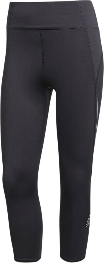adidas Own the Run 3/4 løbetights Sort