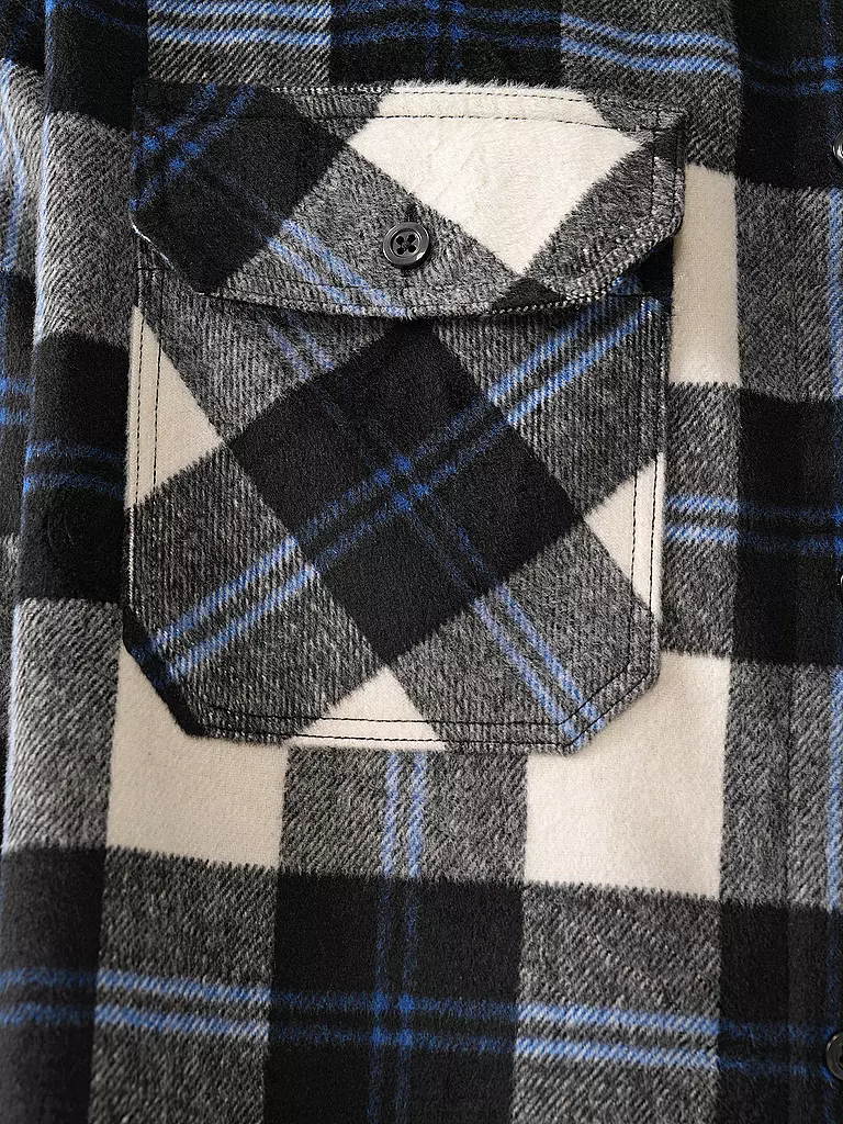 HUGO Overshirt EBOLT  schwarz