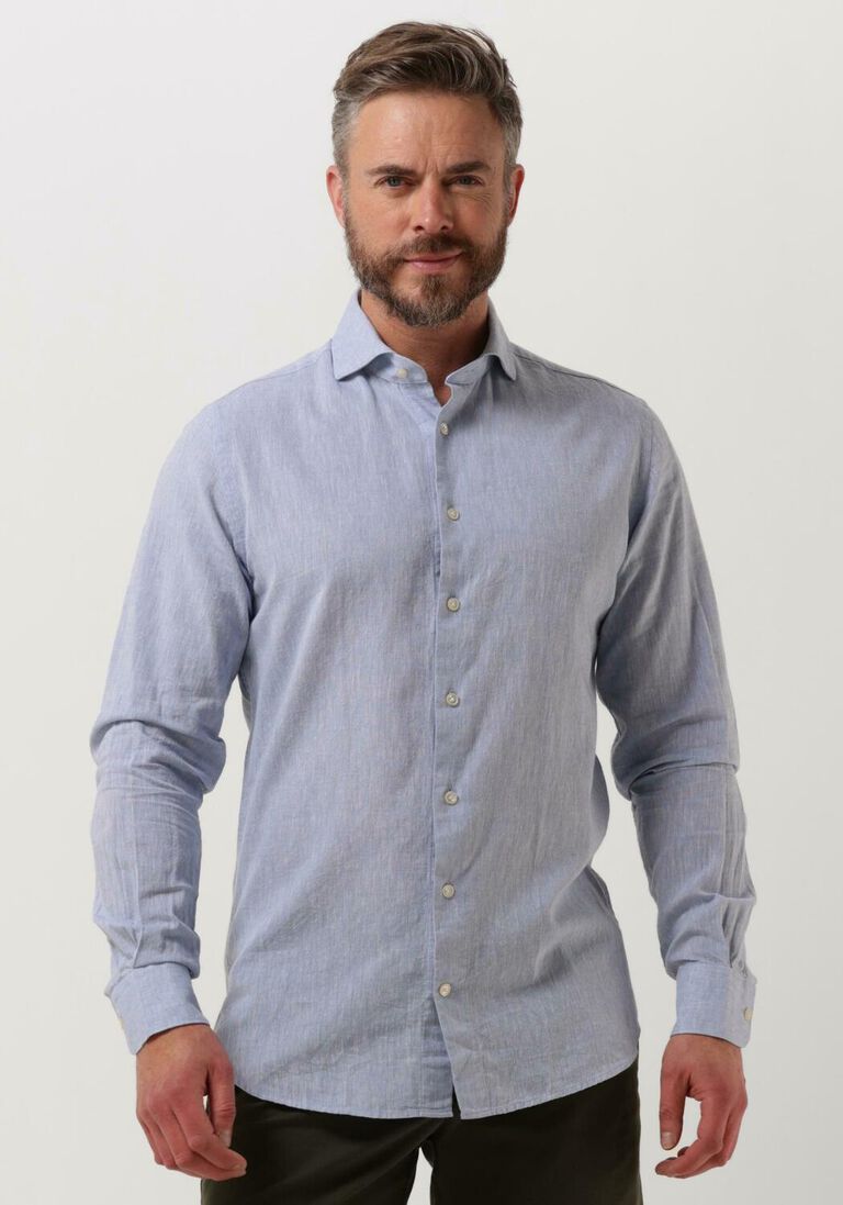 PROFUOMO lichtblauwe profuomo casual overhemd ppuh10017