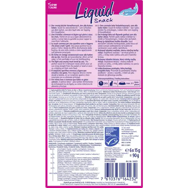 LiquidSnack Lachs MSC + Omega3