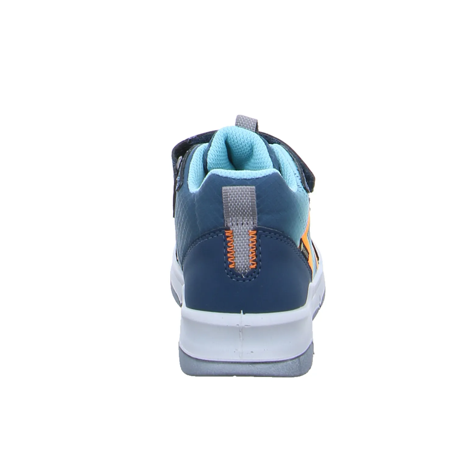 SUPERFIT Kleinkinder-Halbschuh Klett Blau Textil  Sneaker high