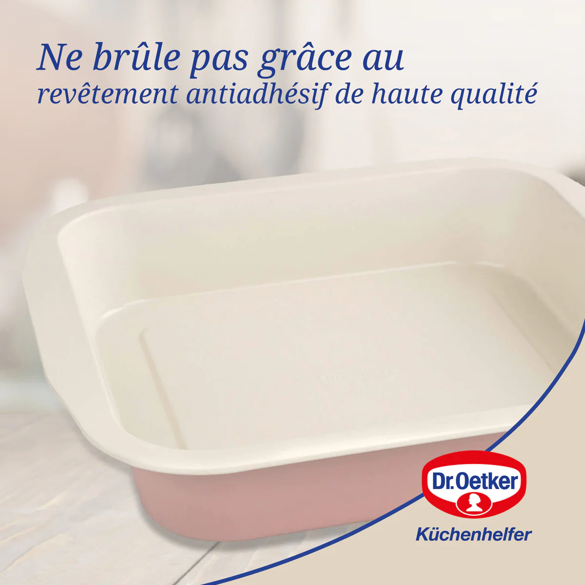 Moule à brownie 22,5 cm Dr, Oetker Rétro Dr. Oetker